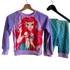 Disney Ariel Fleece Pajama Set